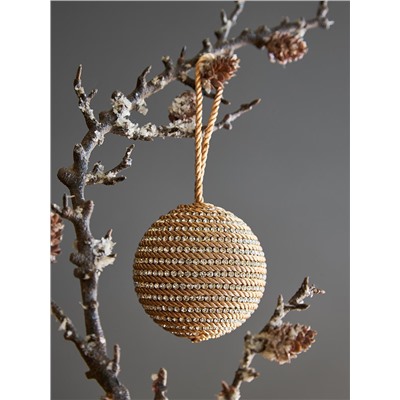 Набор елочных украшений Rustic diamonds из коллекции New Year Essential, 3 шт.