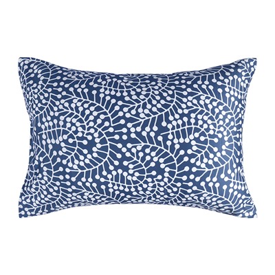 Комплект постельного белья темно-синего цвета с принтом Спелая смородина из коллекции Scandinavian touch, 200х220 см