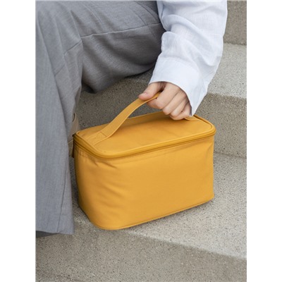 Термосумка для ланч-бокса/косметики/лекарств Smart Picnic, S, горчичная