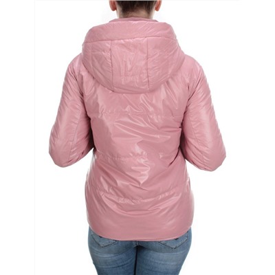 8267 PINK Куртка демисезонная женская BAOFANI (100 гр. синтепон)