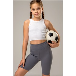 Велосипедки в рубчик для девочки Happyfox