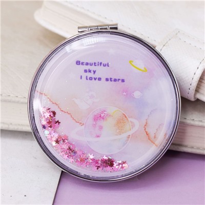 Набор зеркал "Planet stars", шоу-бокс 12 шт. (4 цвета)