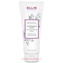 OLLIN BIONIKA Интенсивная Маска против выпадения волос 200мл