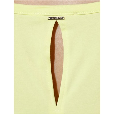 Летнее платье миди из гладкого эластичного хлопка