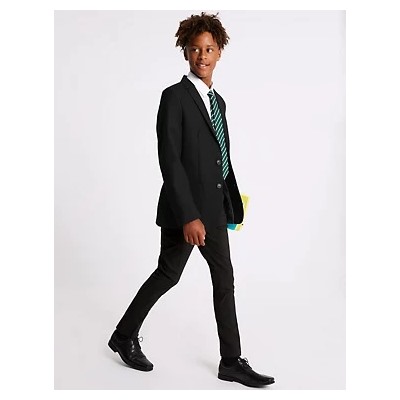 Boys' Slim Fit School Blazer (9-16 Yrs)