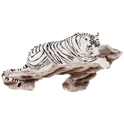 ФИГУРКА "БЕЛЫЙ ТИГР" 35*11 СМ. ВЫСОТА=17,5 СМ (КОР=8ШТ.)