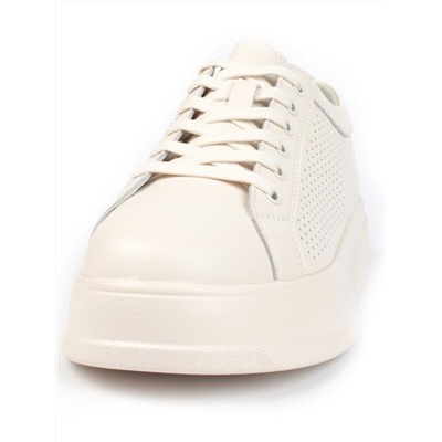 05-DXT53-2 BEIGE Кроссовки женские (натуральная кожа)