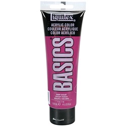 Краска акриловая художественная Liquitex "Basics", 118мл, туба, 115 сиреневый темный
