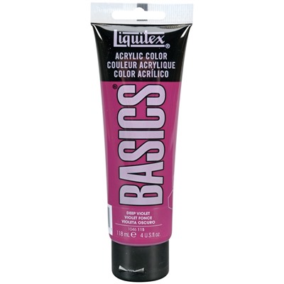 Краска акриловая художественная Liquitex "Basics", 118мл, туба, 115 сиреневый темный