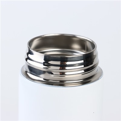 Термос новогодний с шапочкой«Теплой зимы», 500 мл, белый