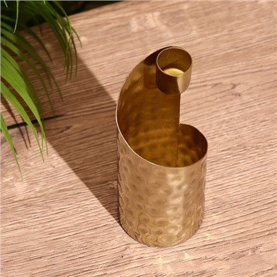 Подсвечник «Сэл», 15 см, алюминий