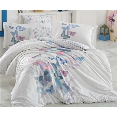 Комплект Постельного Белья ЕВРО 2 сп.  Poplin - Hobby Home Collection