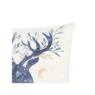 Наволочка декоративная новогодняя «Этель. Олень» 40×40 см