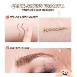 Жидкая подводка карандаш для бровей Banxeer Monster Liquid Eyebrow Pen № 1 1 ml