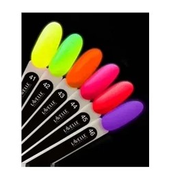 Lavellecollection Лак GEL POLISH тон 46 фиолетовый неон 10 мл