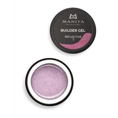 Manita Professional Гель моделирующий для ногтей светоотражающий / Builder Gel Reflective №07, 15 мл