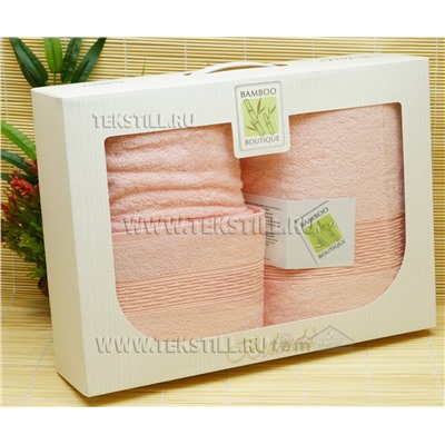 Набор Бамбуковых Полотенец 70x140 + 50x90 + 30x50 см. 3 шт/уп. BOUTIQUE - Belinda