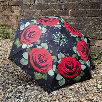 L501-4480 HugeRose (Большая роза) Зонт женский механика Fulton