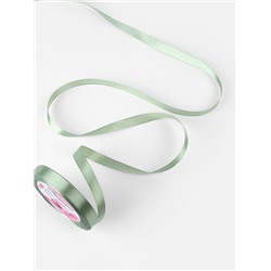 Лента атласная, 12 мм, 23±1 м, нежно-зелёная №65