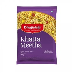 Кисло-сладкая закуска Кхатта Мита (150 г), Khatta Meetha, произв. Bhujialalji
