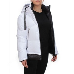 21068 WHITE Куртка зимняя женская FLANCE ROSE (200 гр. холлофайбера)