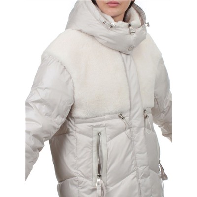 350-X28 LT. BEIGE Куртка зимняя женская (200 гр. холлофайбер)