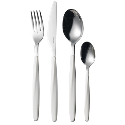 Набор из 24 столовых приборов Cutlery My Fusion, белый
