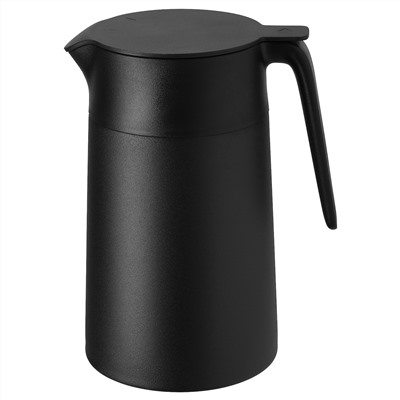 UNDERLÄTTA, Isolierkanne, schwarz,, 1.2 l