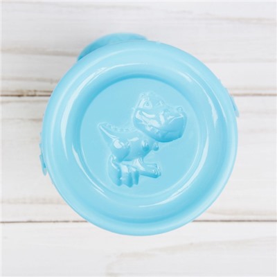 Тесто для лепки 7 цветов, 105 г, 1 формочка, крышка - формочка, МИКС