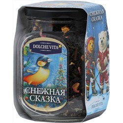 Dolche Vita. Новый год. В стекле. Снежная сказка (с магнитом) 125 гр. стекл.банка