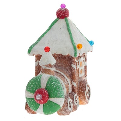 GAEM Фигурка декоративная с подсветкой "Паровозик", L35 W14 H28 см (3хAAА н/п)