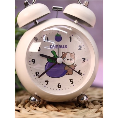 Часы-будильник «Fruity Friends», white