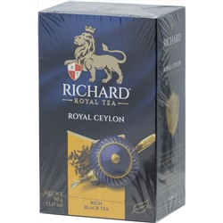 Richard. Royal Ceylon 90 гр. карт.упаковка