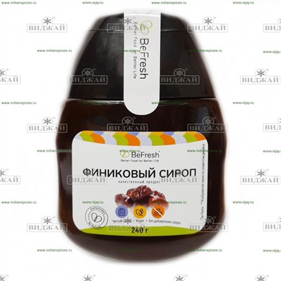 Сироп финиковый "BeFresh"