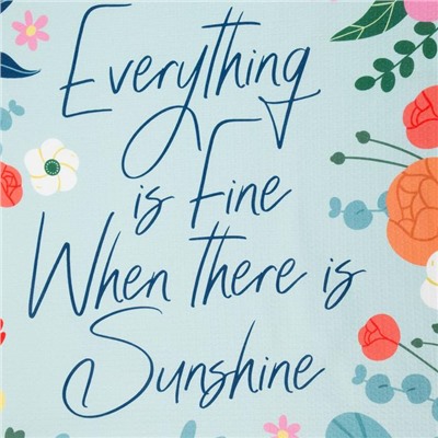 Полотенце пляжное Sunshine 70×146 см, 100% хлопок, 160 г/м²
