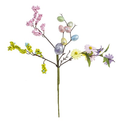 GAEM Ветка искусственная "Пасхальная", L17 W5 H36 см