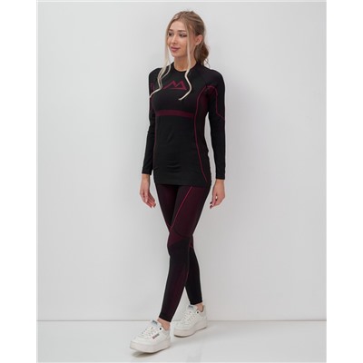 Комплект женского термобелья розового цвета 2120R