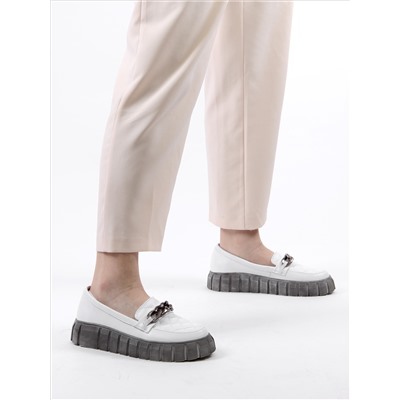 Лоферы туфли ED'ART 145.91505'gr. white R