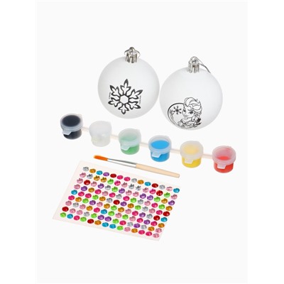 Набор для творчества «Новогодние шары» Холодное сердце, 2 шт., пакет