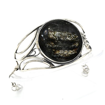 Браслет слюдит "Круг" 34мм, 17см.