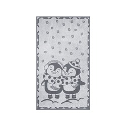 Полотенце махровое  6с103.412ж1 Пингвики(графит5) 50х90см