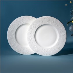 НАБОР ТАРЕЛОК ОБЕДЕННЫХ LEFARD "NUTCRACKER" 2 ШТ. 26 СМ (КОР=8НАБ.)