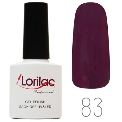 Гель лак Lorilac Professional № 83 10 ml
