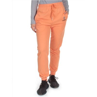 Q-02 ORANGE Брюки спортивные женские (85% хлопок, 15% полиэстер)