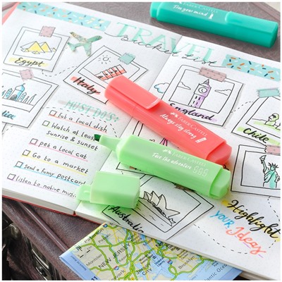 Набор текстовыделителей Faber-Castell "46 Pastel" 4 пастельных цв., 1-5мм