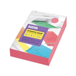 Бумага цветная OfficeSpace "Intensive Color", А4, 80г/м2, 500л., (красный)