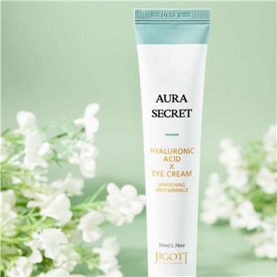 Jigott Крем для век с гиалуроновой кислотой / Aura Secret Hyaluronic Acid Eye Cream, 50 мл