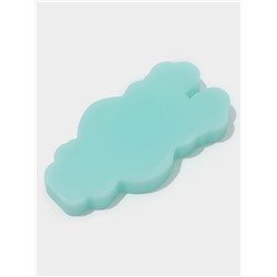 Молд для заливки новогодний «Олень», силикон, 8×3.7×0.8 см, бирюзовый