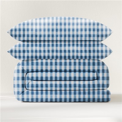 Постельное бельё Этель евро Blue cage 200х215 см,225х240 см,50х70± 3 см - 2 шт, новосатин