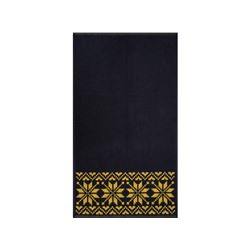 Полотенце махровое 6с103.412ж1 Расписные(т.желтый) 50х90см